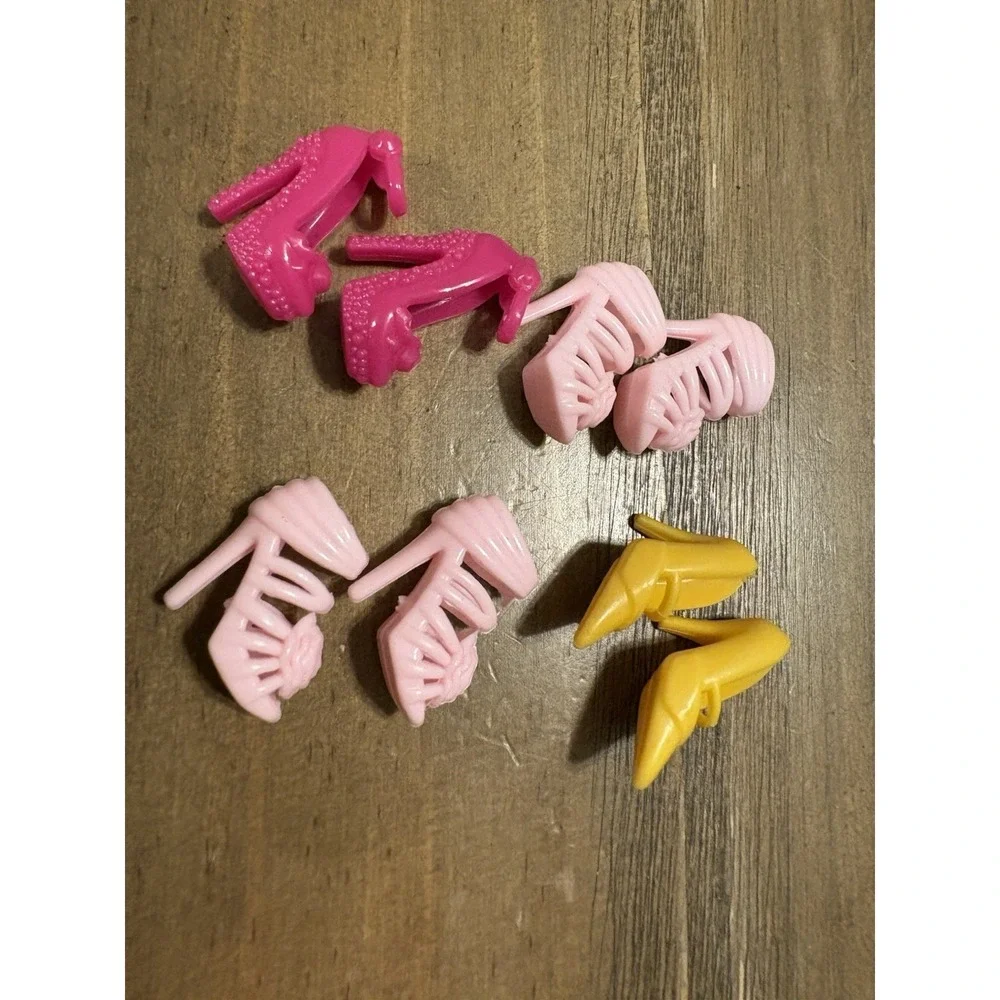 Barbie Doll Shoes Mattel High Heels Fashionistas Stilettos And VTG Heels. Lot